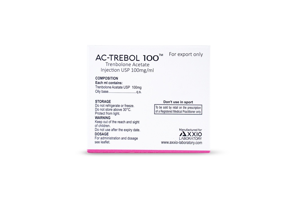 Trenbolone Acetate  Injection  USP  100mg/ml