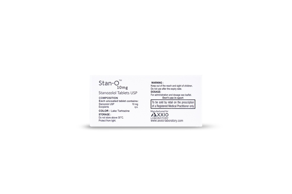 Stanozolol  Tablets  USP  10mg/50 tablets