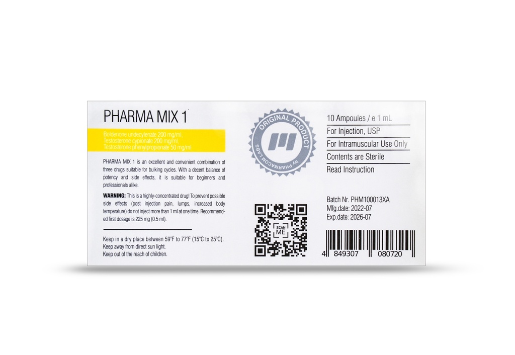 PHARMA MIX 1 450 [T. CYP B. UND T. PH] (PHARMACOM)