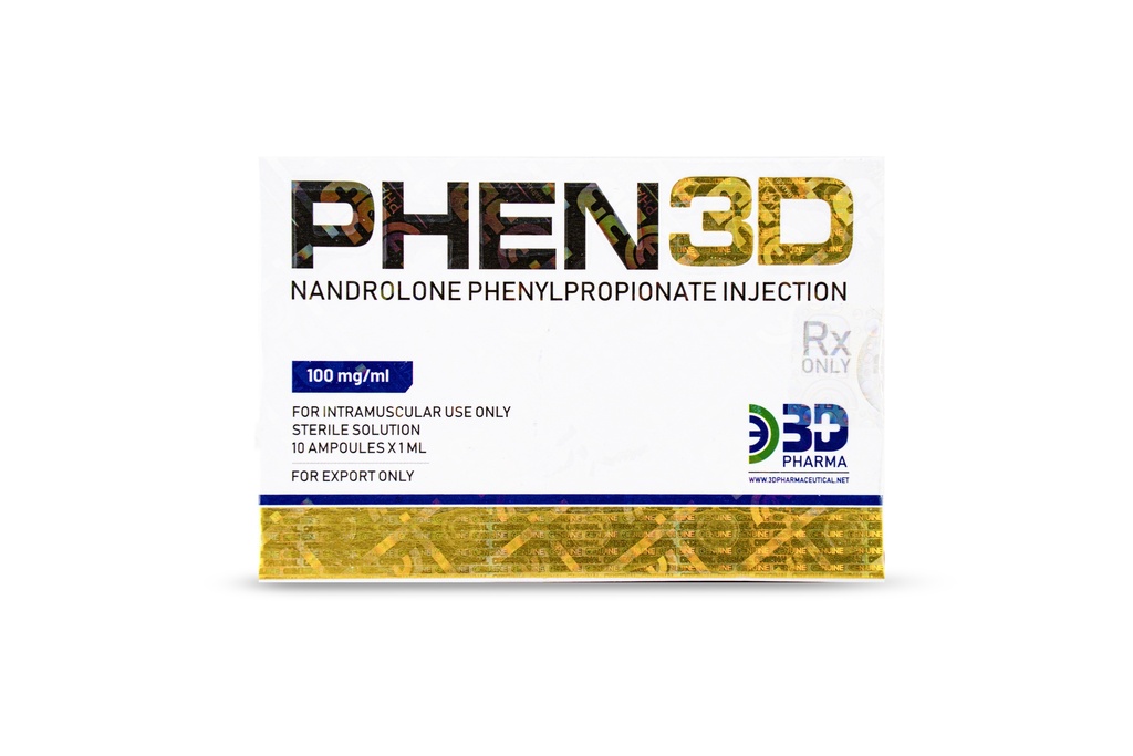 PHEN3D - Nandrolone Phenylpropionate 100mg(3D PHARMA)