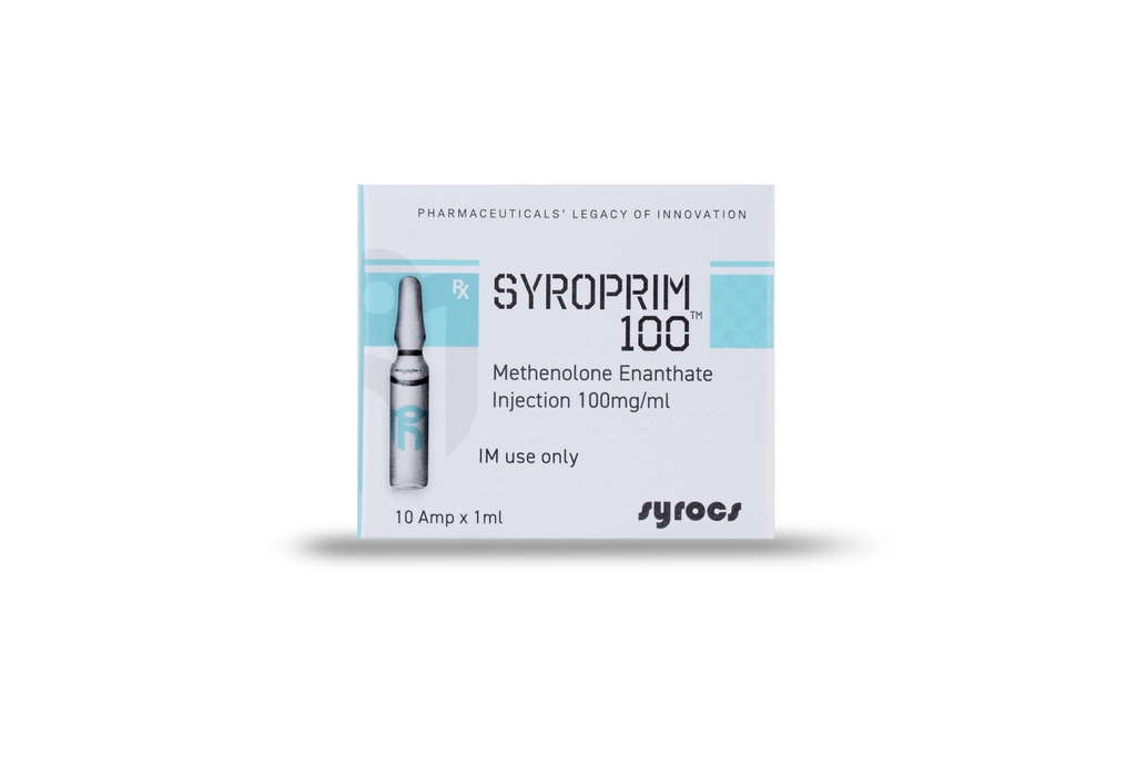 Methenolone Enanthate 100mg (Syrocs)