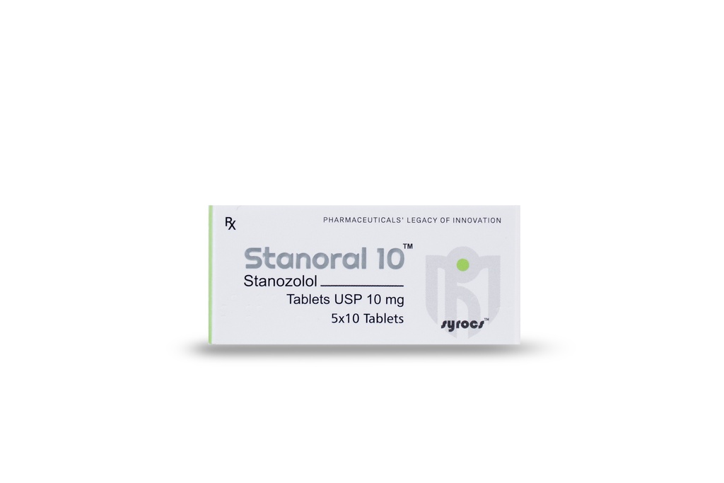 Stanozolol  USP 10mg (5x10 Tablets)  (Syrocs)