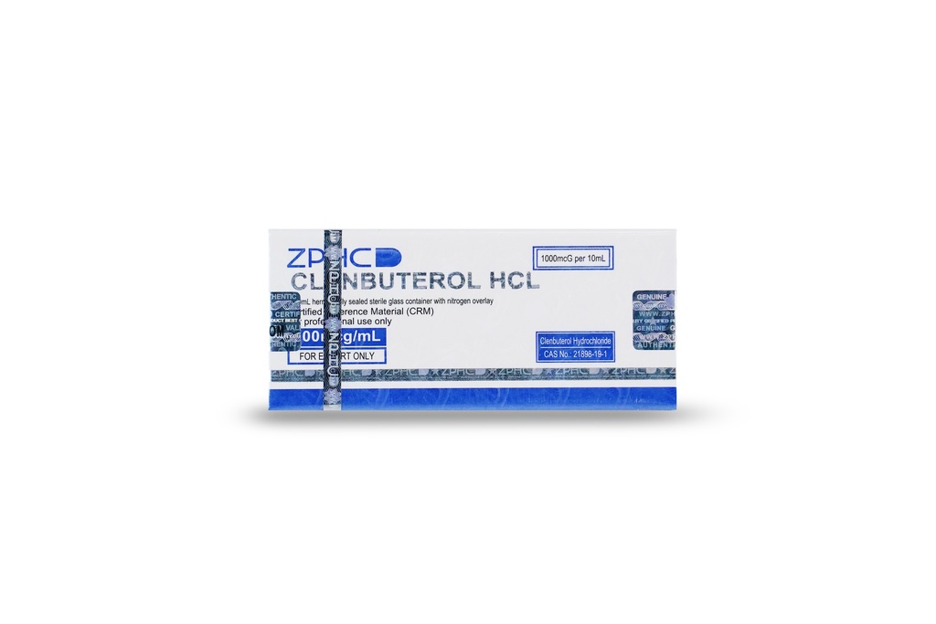 Clenbuterol INJection-100MCG/ML- 10 ML VIAL - ZPHC