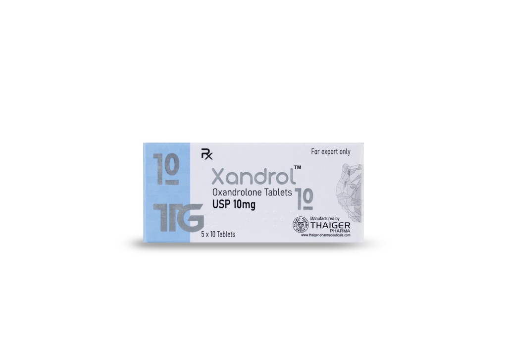 Oxandrolone 10mg x 10's x 5 strips 