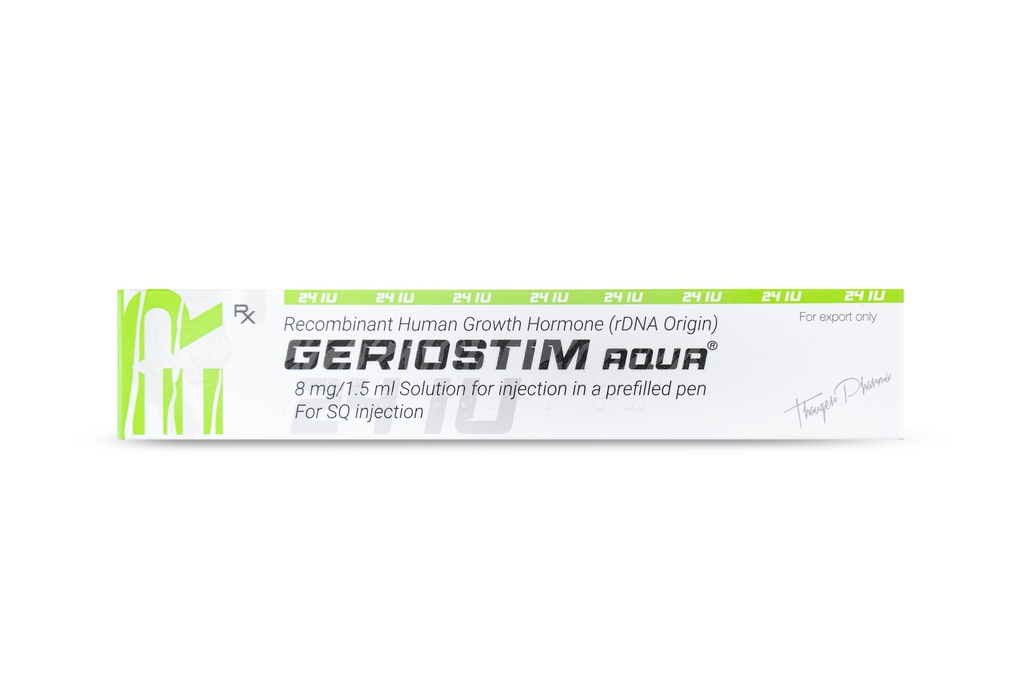 Human Growth Hormone 24IU/1.5ml cartridges pen (THAIGER PHARMA)