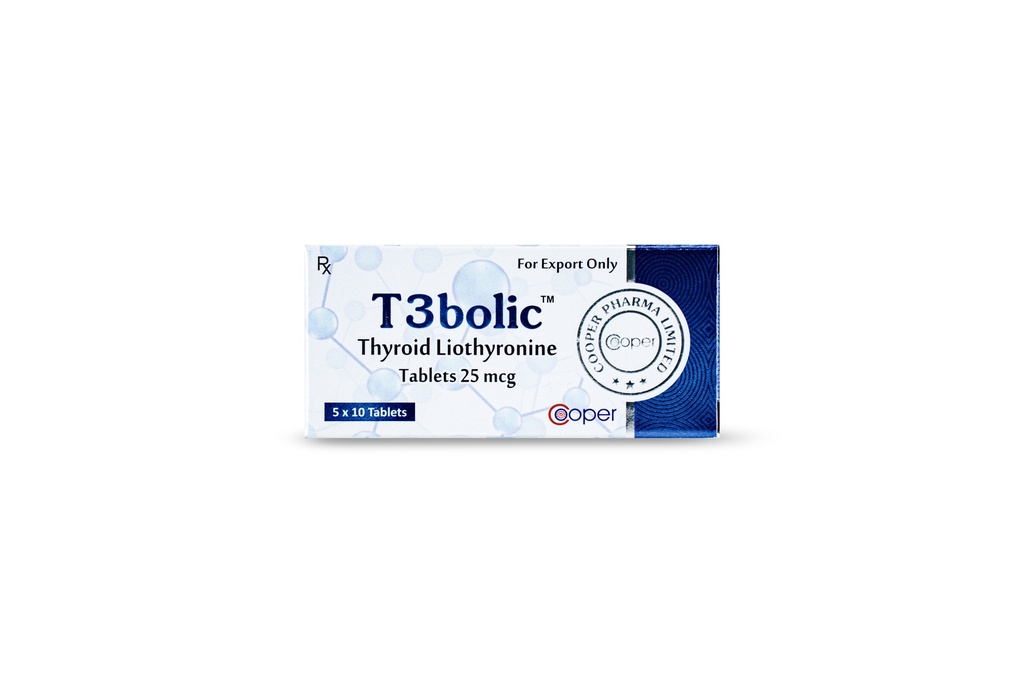 Thyroid liothyronine 25mcg