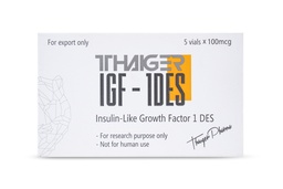[اي جي اف ديس تايجر] IGF LR-3   DES (Insuline Like Growth Factor 1 DES, 100MCG X 5 Vials)