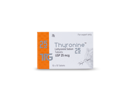 [تي ثري تايجر] Liothyronine 25 mcg x 10's x 10 strips (THAIGER PHARMA)